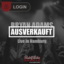 Bryan Adams: Ausverkauft.
