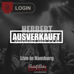 Herbert Grönemeyer in Hamburg: Tickets bei uns im Shop sichern. Ausverkauft.