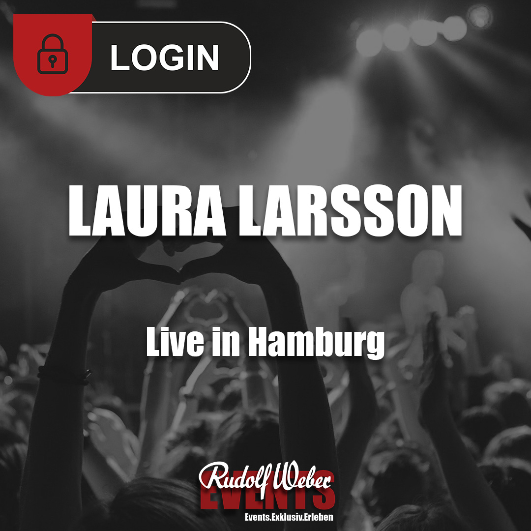 Laura Larsson in Hamburg: Tickets hier.