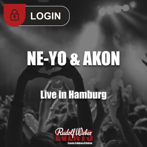 Ne-Yo & Akon in Hamburg: Tickets bei uns.