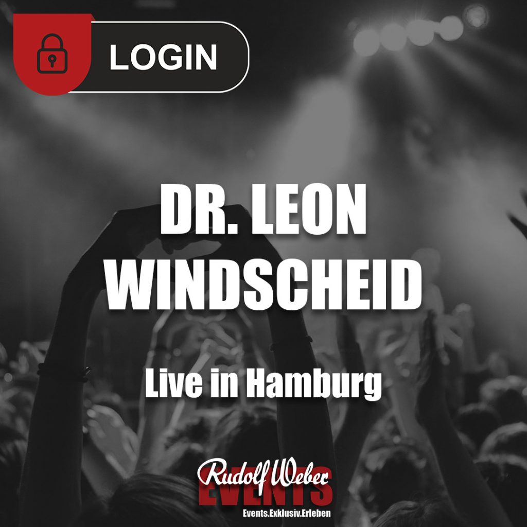 Dr. Leon Windscheid - einfach sein (04.04.27, Hamburg)