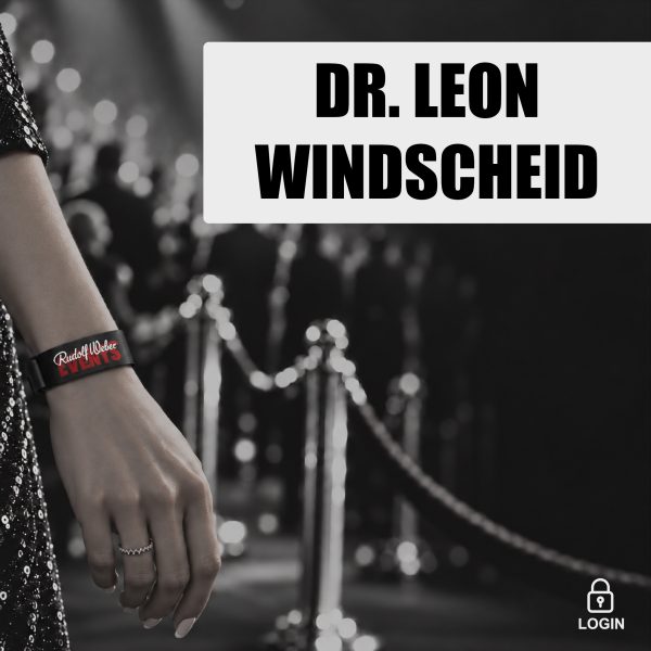 Dr. Leon Windscheid: Tickets hier buchen
