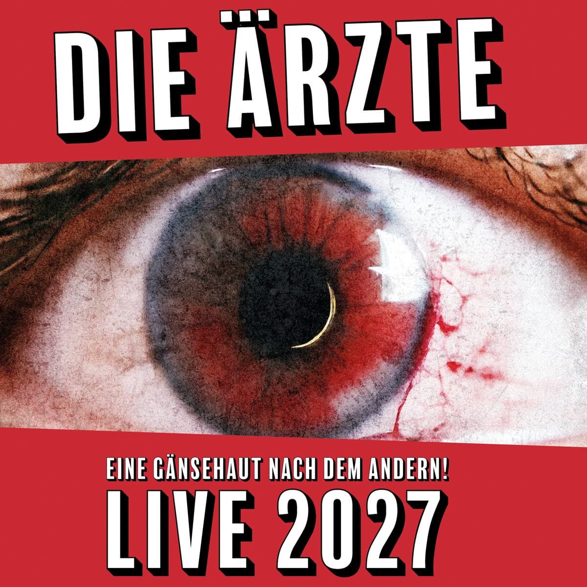 Die Ärzte: Tickets für die "Eine Gänsehaut nach dem andern"-Tour 2027 buchen Sie bei uns.