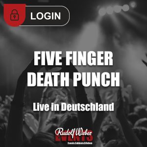 Five Finger Death Punch: Tickets für die 20th Anniversary World Tour sichern Sie sich bei uns im Shop.