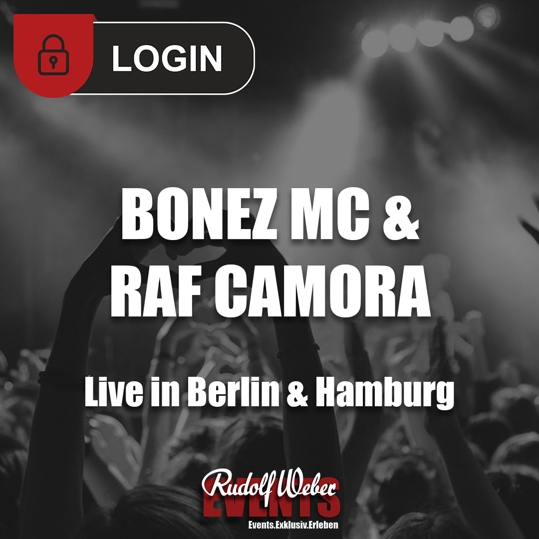 Bonez MC und RAF Camora: Tickets hier buchen.
