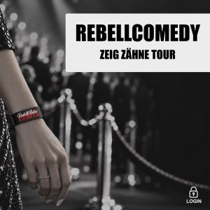 Rebellcomedy Tickets hier sichern.