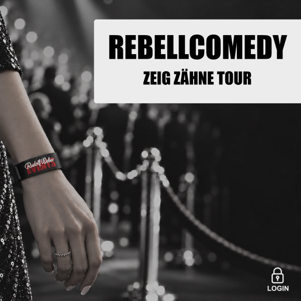 Rebellcomedy Tickets hier sichern.