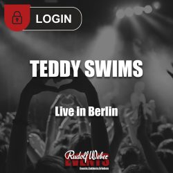 Teddy Swims in Berlin: Tickets für die Show in der Uber Arena hier sichern.