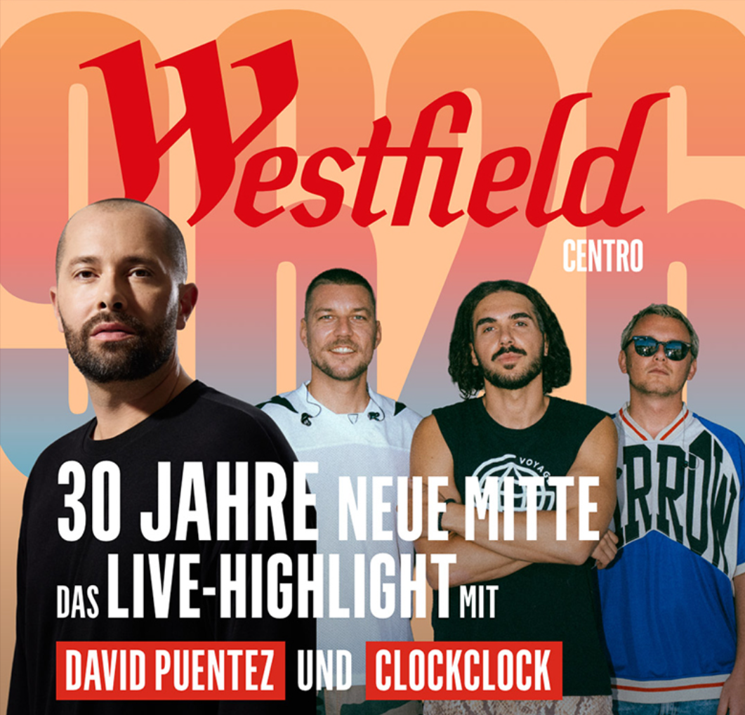 30 Jahre Neue Mitte: Tickets für das Jubiläumskonzert in der Rudolf Weber-ARENA hier sichern.