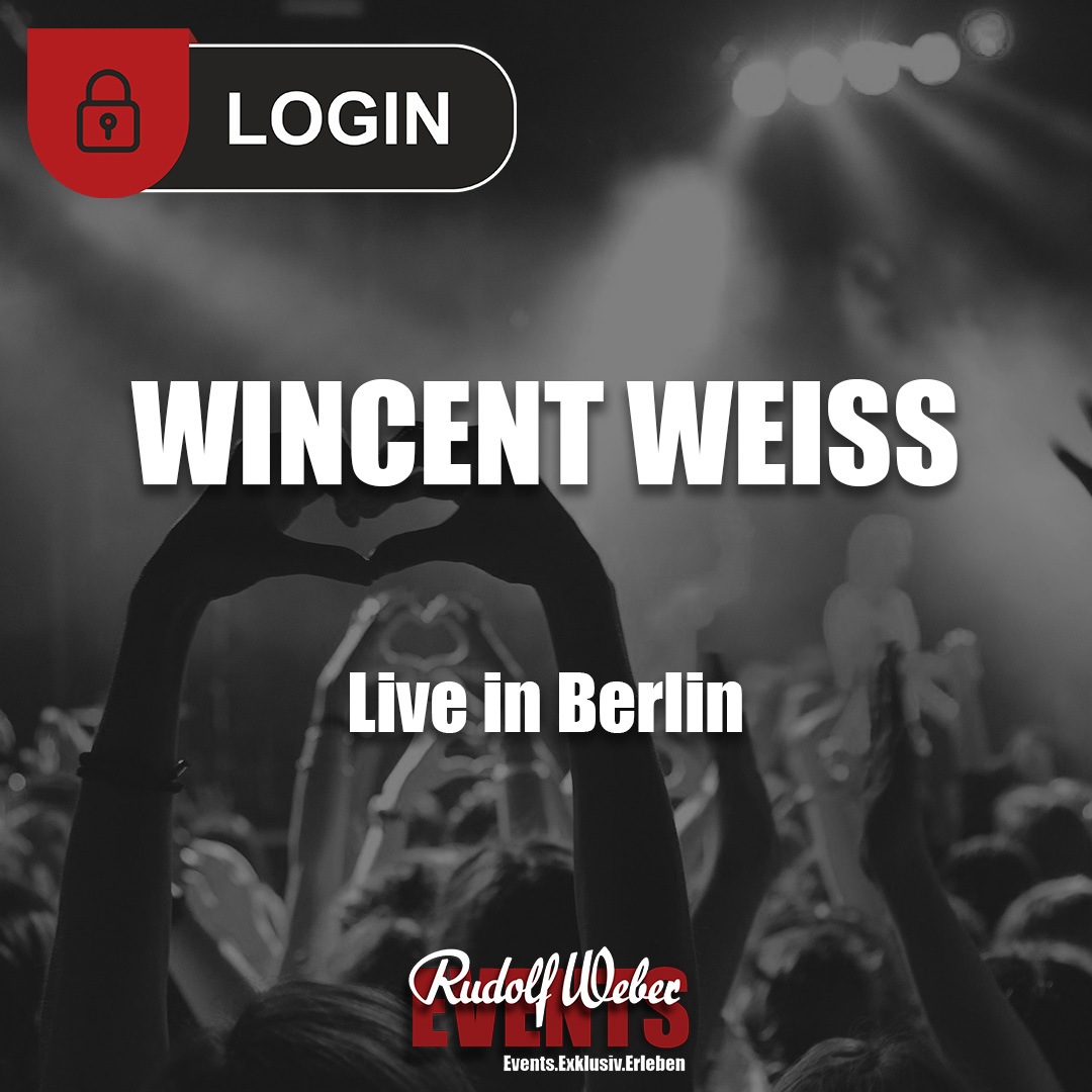 Wincent Weiss in Berlin: Tickets für "Schön dass du da bist" hier sichern.