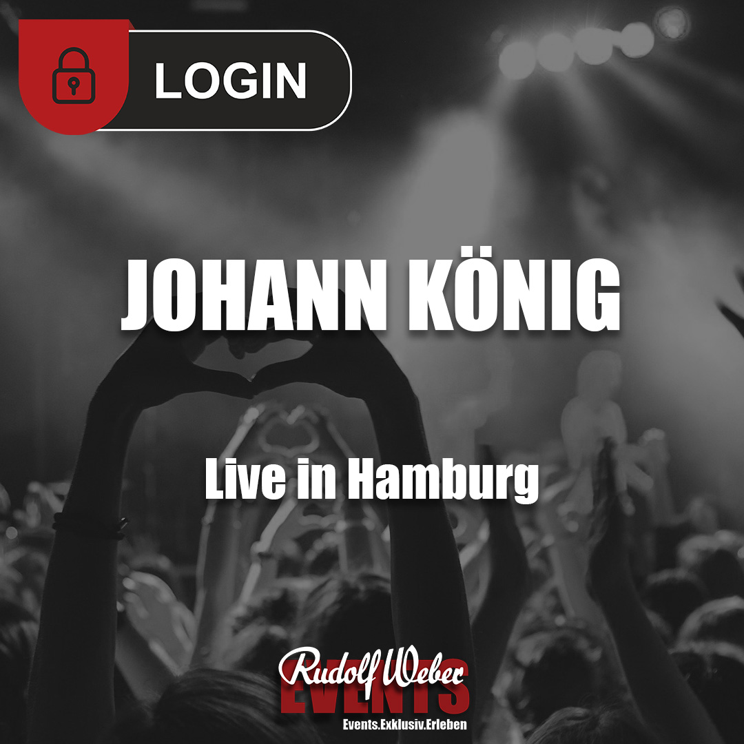 Johann König in Hamburg: Tickets für "Heute ein König" hier sichern.