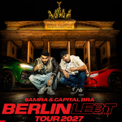 Samra & Capital Bra in Oberhausen: Tickets für "Berlin Lebt 3" hier sichern.