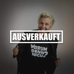 Sascha Grammel in Oberhausen: Ausverkauft.