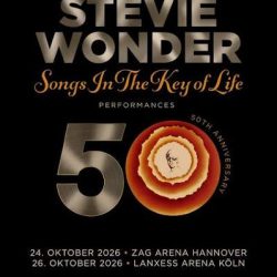 Stevie Wonder in Hannover: Tickets hier buchen.