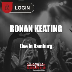 Ronan Keating in Hamburg: Tickets hier buchen.