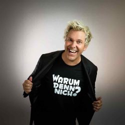 Sascha Grammel in Oberhausen: Tickets für "Warum denn nich" hier sichern.