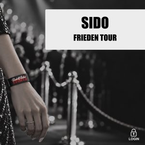 Sido: Tickets für die Frieden Tour hier buchen.