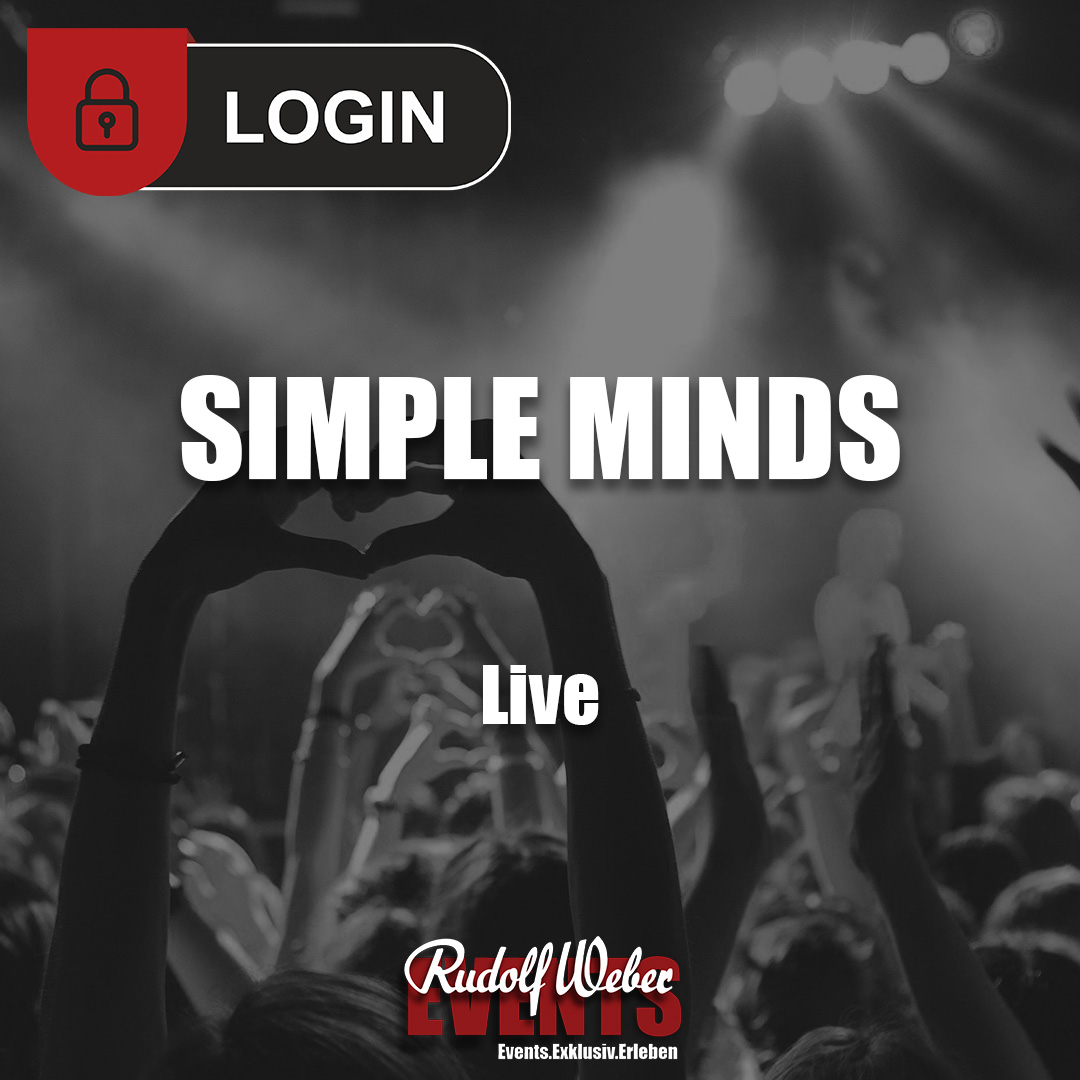 Simple Minds Tickets bei uns sichern.