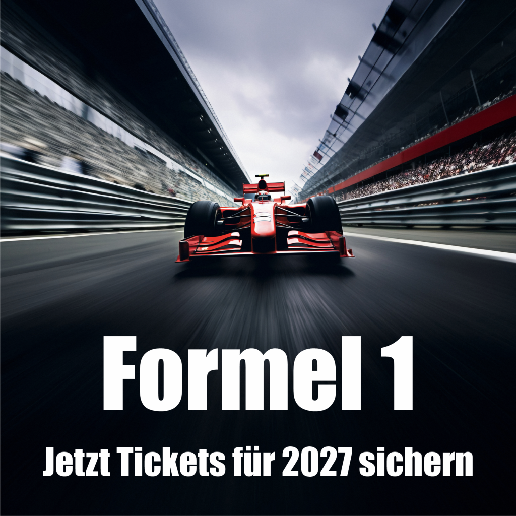 Formel 1: Tickets und exklusive Arrangements mit uns sichern.