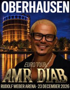 Amr Diab in Oberhausen: Tickets hier buchen.