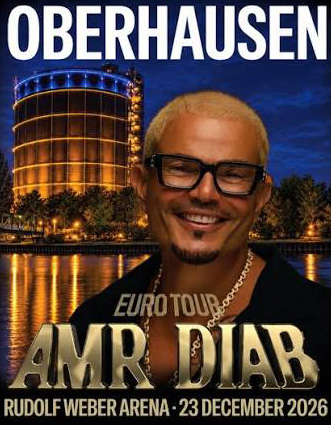 Amr Diab in Oberhausen: Tickets hier buchen.