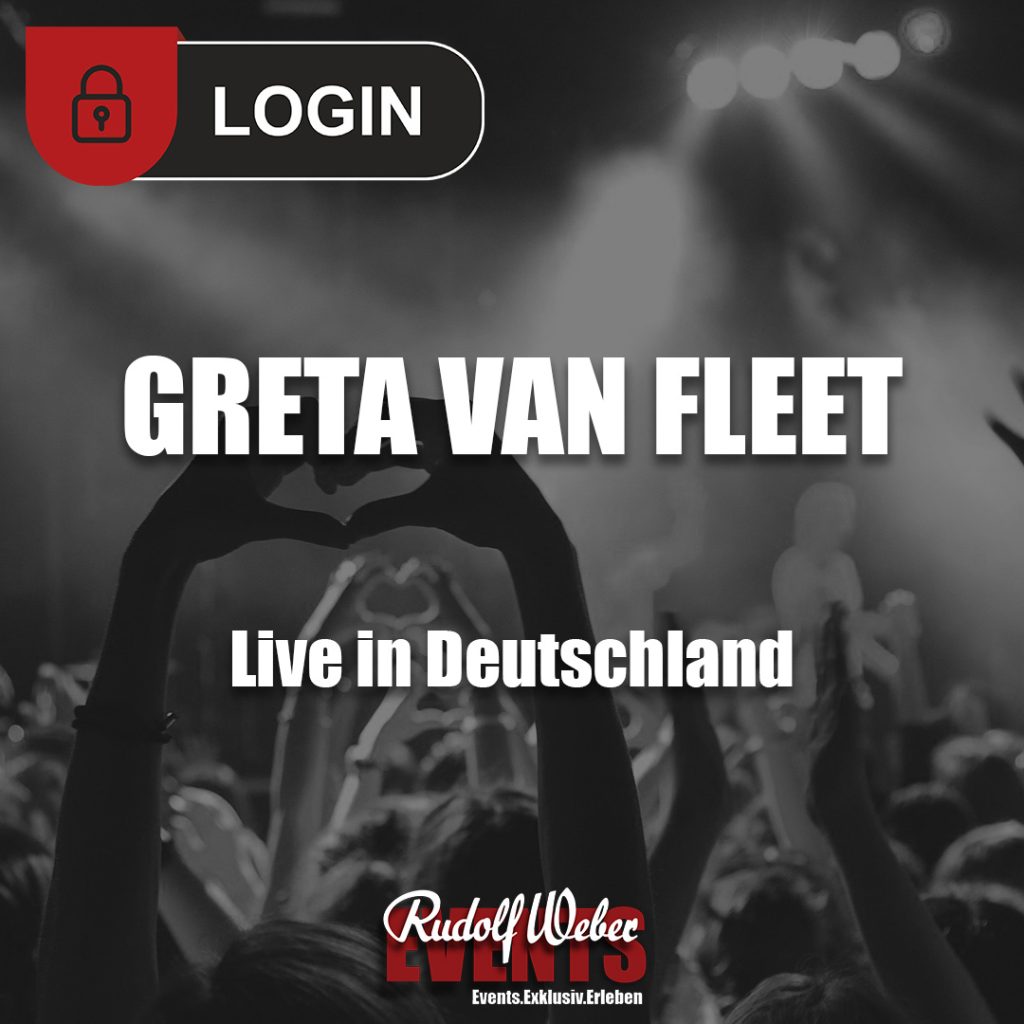 Greta Van Fleet Tickets 2027 sichern: Erleben Sie die „Into The Beginning“ Tour in Hamburg oder Berlin aus unserer VIP-Suite mit Catering und Premium-Sitzplätzen.