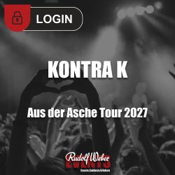 Kontra K: Tickets für die "Aus der Asche"-Tour bei uns sichern.