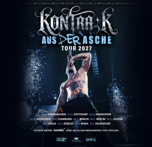 Kontra K: Tickets für die "Aus der Asche"-Tour bei uns sichern.