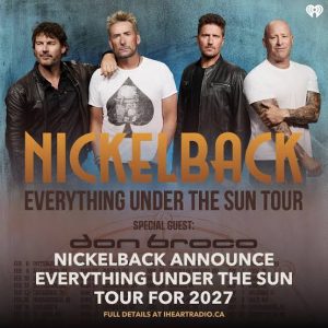 Nickelback in Hannover: Tickets für die "Everything Under The Sun"-Tour buchen Sie bei uns.