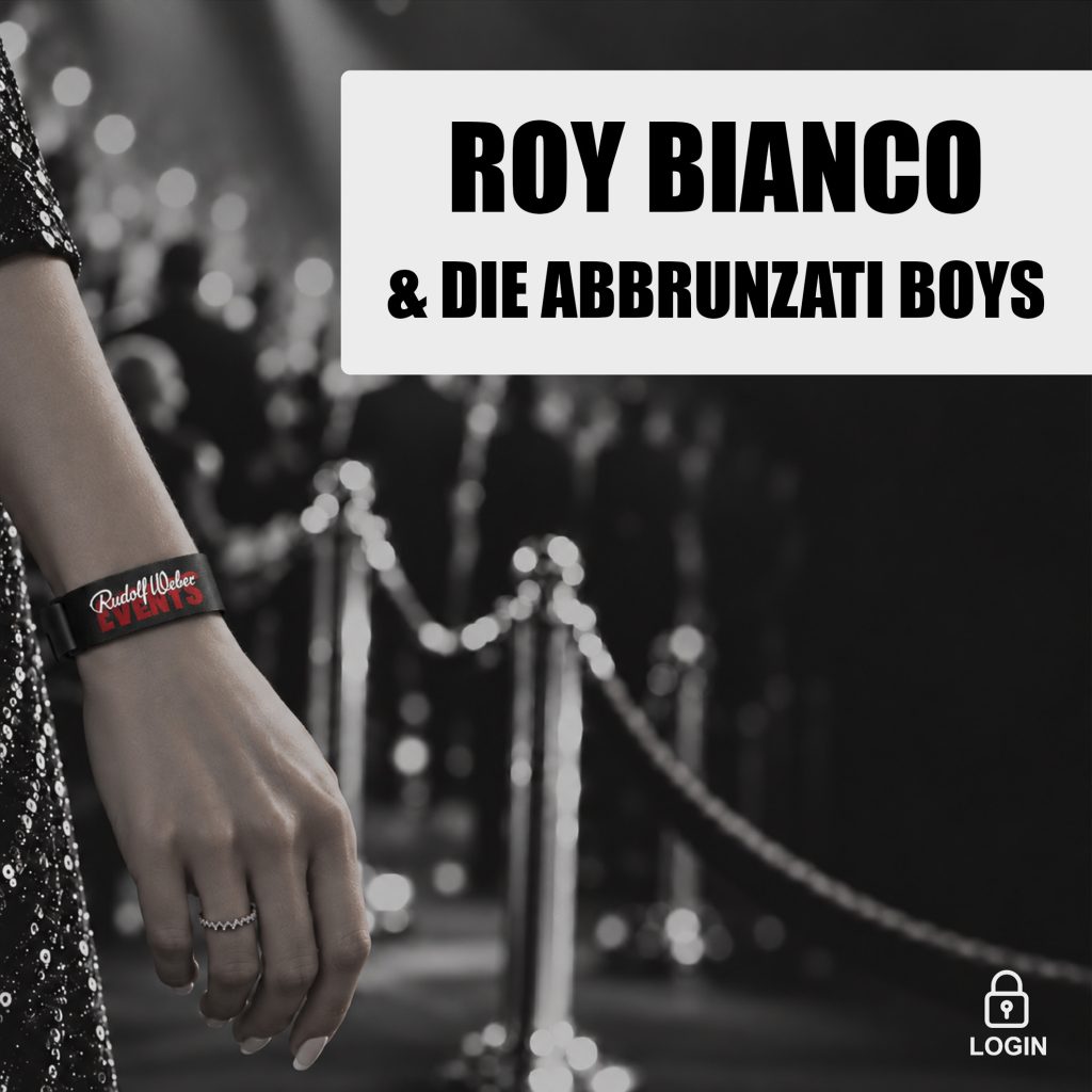 Roy Bianco: Tickets für das Konzert in Hamburg bei uns sichern.